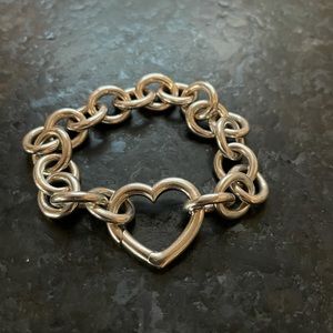 Tiffany & Co. Heart Clasp Bracelet - retired